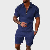 André - Conjunto de Camisa Polo e Calções