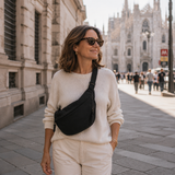 Maria Teresa | Bolsa de Ombro Preta