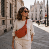 Maria Emília | Bolsa de Ombro Laranja