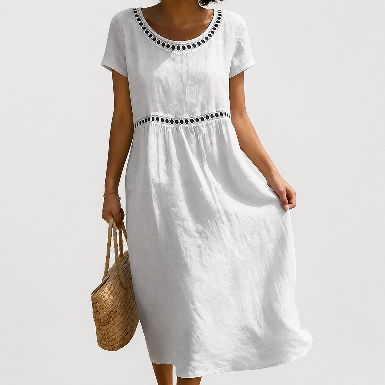Maria Olívia | Vestido Bordado