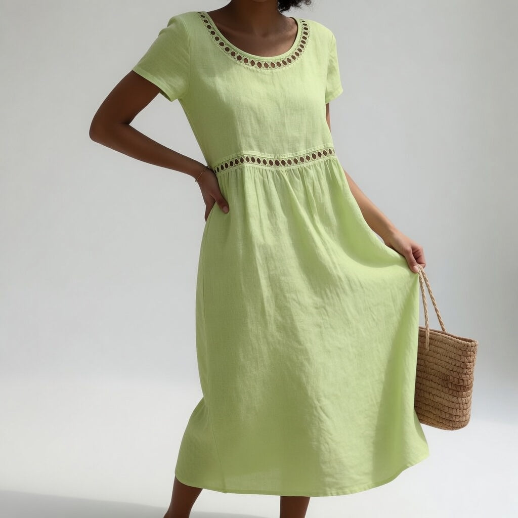 Maria Olívia | Vestido Bordado