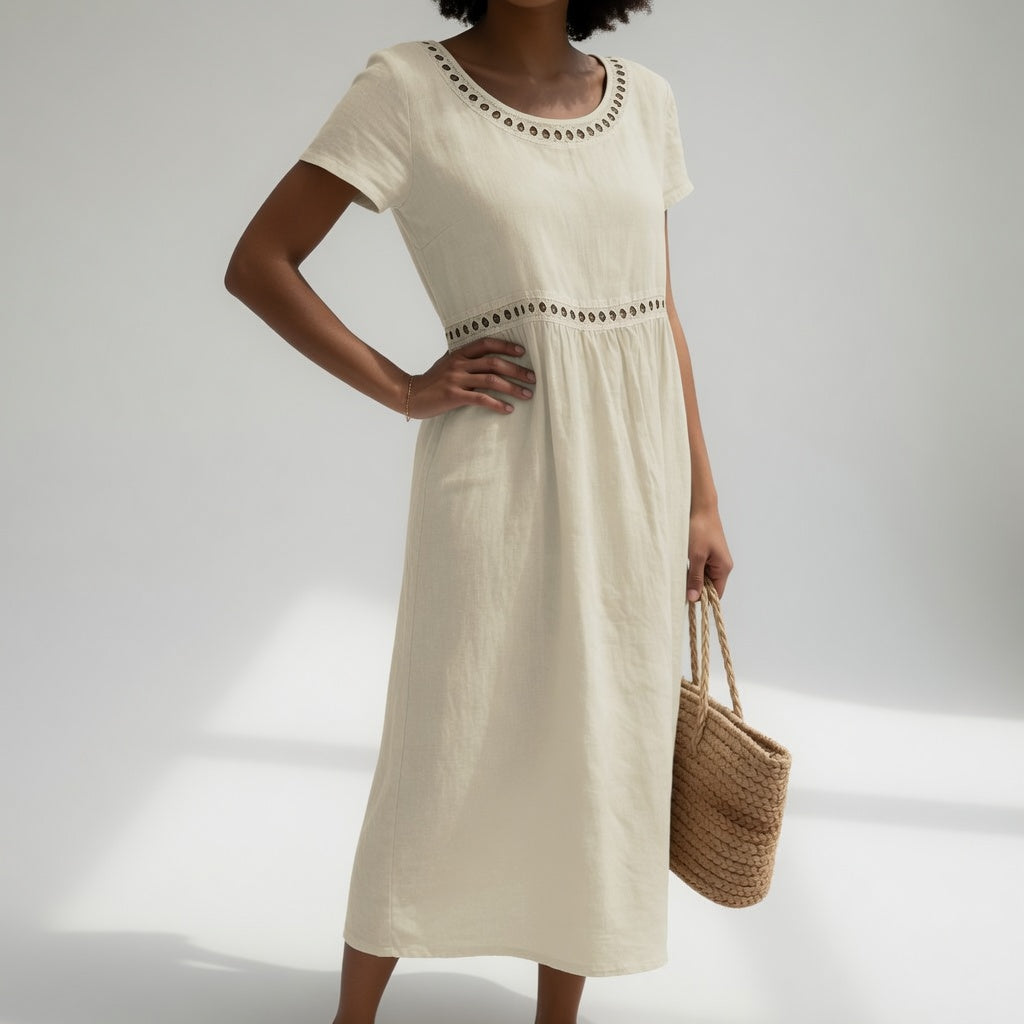 Maria Olívia | Vestido Bordado