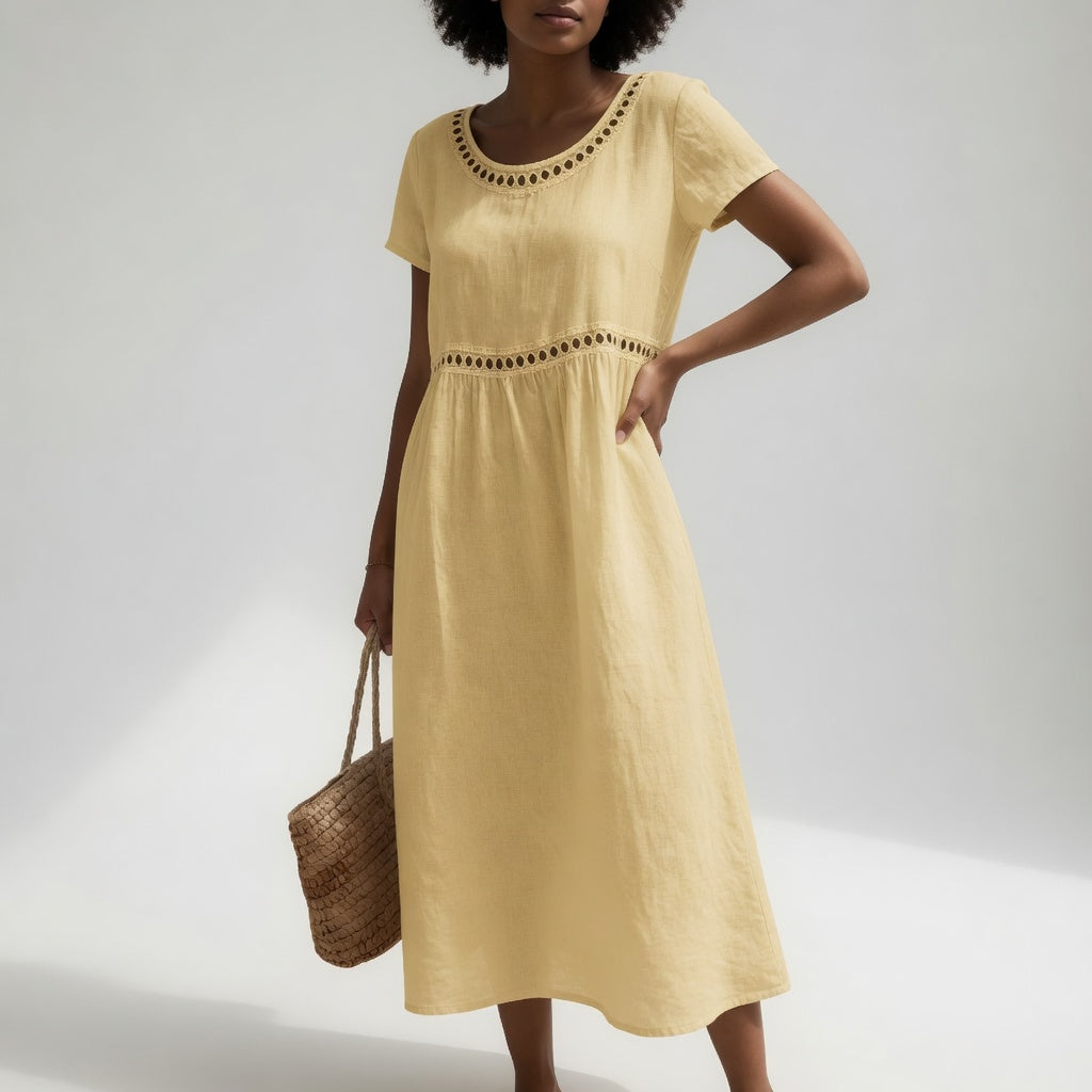 Maria Olívia | Vestido Bordado
