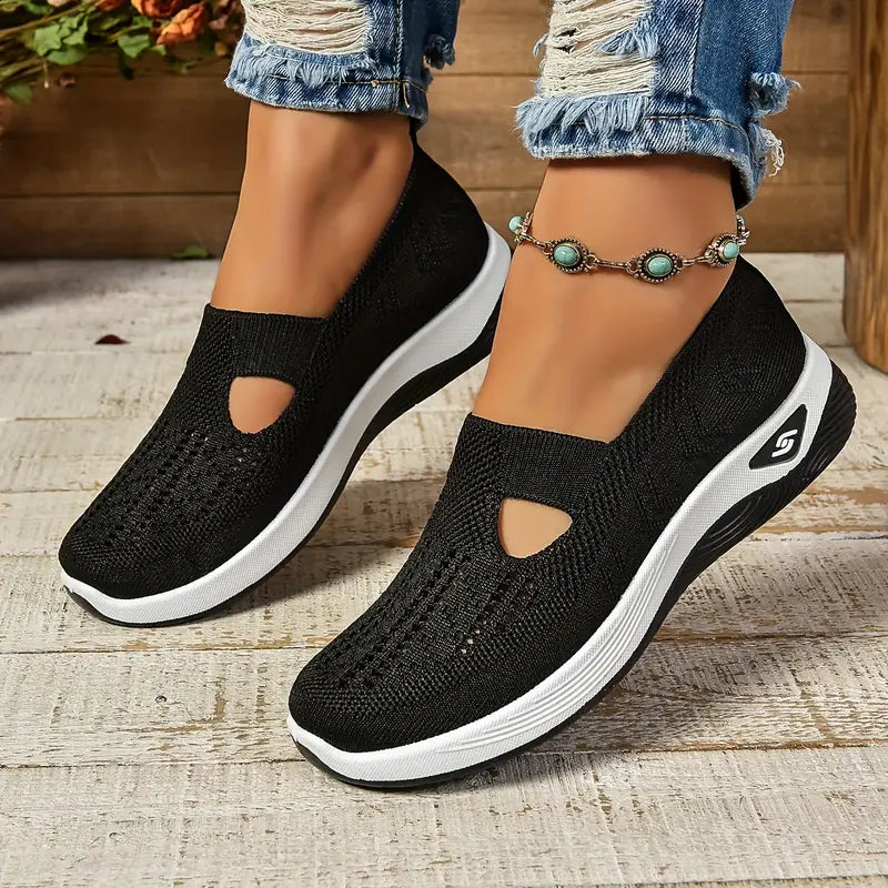 Eunice | Sapatos ortopédicos antiderrapantes + Palmilhas grátis