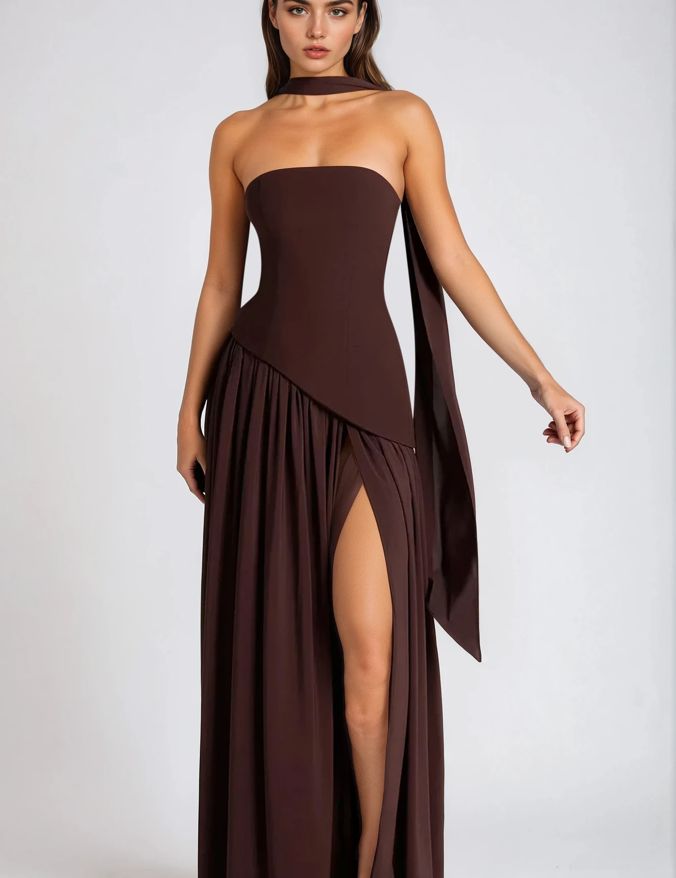 Elma | Vestido longo